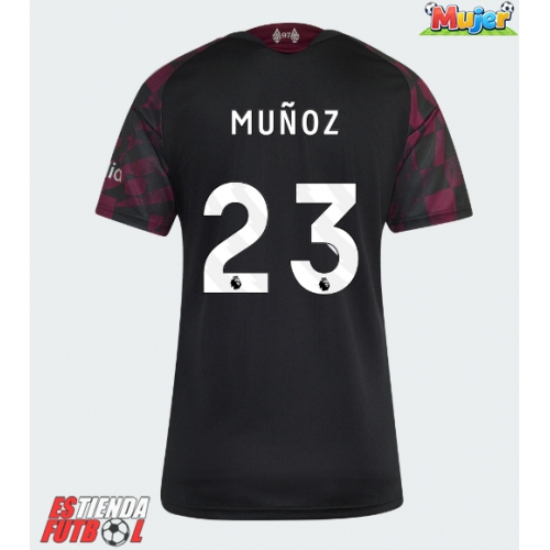 Liverpool Victor Munoz #23 Tercera Equipación Mujer 2026-27 Manga Corta